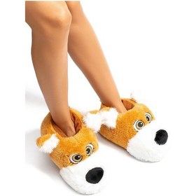 Resim Twigy Lulu Kadın, Garson Boy Hayvanlı Panduf Kahverengi 36/41 EE0538 Kahverengi 