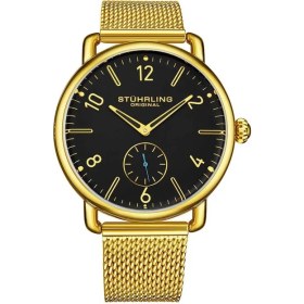 Resim Stührling 3939.4 Stührling 42MM Isviçre Üretimi Erkek Kol Saati 