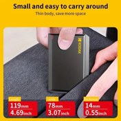 Resim Challenger Kodak Taşınabilir Mekanik Hard Disk P190 500gb Usb 3.0 Mac Pc Uyumlu 