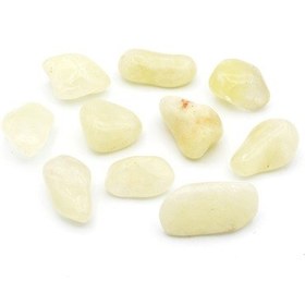 Resim Hakiki Tamburlu Doğal Limon Kuvars Kaya Parçası 