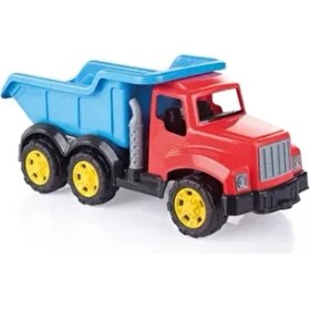 Resim Dolu Süper Kamyon Dayanıklı PVC Malzeme ile 34,5x83x31 cm Ebatlarında 