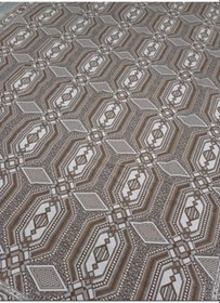 Resim Savan Dokuma Halı Örtüsü 6m² 200 300 Kale Kahve7 Kahverengi 