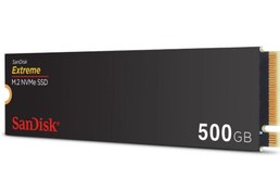 Resim SanDisk Extreme 500GB 5000MB-4000MB/s M.2 PCIe Gen 4.0 NVMe SSD SDSSDX3N-500G-G26 