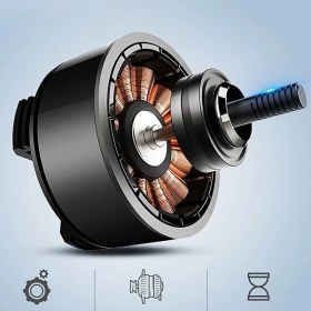 Resim Ally Çift Başlıklı Araç Fanı Oto Fan Vantilatör R-8037-(5775) 