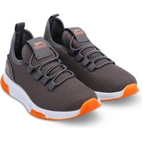 Resim Slazenger ABENA I Erkek Çocuk Sneaker Koşu & Yürüyüş Ayakkabısı Koyu Gri / Turuncu 