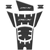 Resim Honda Pcx 125 Dx 2025 8 Parça Tank Pad Seti Karbon 