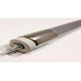 Resim Polat 45 cm Montajlı Infrared Ufo Isıtıcı Elektrikli Soba Camı Metal Başlıklı 23 mm 