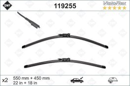 Resim SILECEK SUPURGESI TAKIM 550 mm 450 mm BMW F20 F21 F22 SWF 