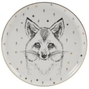 Resim Porland Forest Fox Düz Tabak 20 Cm 04LFH000457 Renkli 