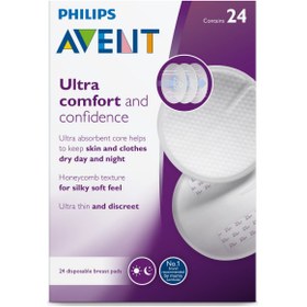 Resim Philips Avent SCF 254/24 Tek Kullanımlık Göğüs Pedi 24'lü 