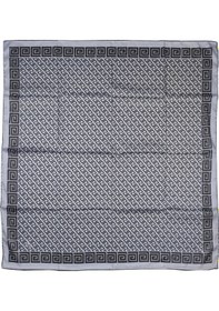 Resim Mim Eşarp Mısırlı Eşarpları Silky Cocoon Eşarp 105 X 105 Cm - Siyah - Gri 