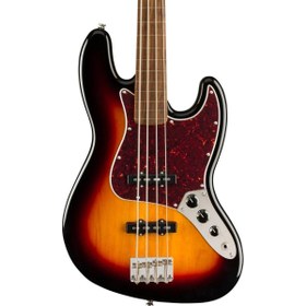 Resim Squier Classic Vibe '60s Jazz Bass Fretless 4 Telli Bas Gitar - Sunburst 
