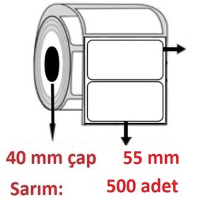 Resim 45x55 KUŞEETİKET( 500lü ) 