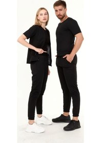 Resim YARIM KOL FERMUARLI EŞOFMAN TAKIM 