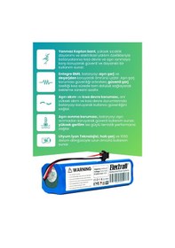 Resim Arnica Sil Süpür Et13350 Uyumlu Batarya Ultra Yüksek Kapasite 6400mah Pil Robot Süpürge Bataryası 