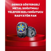Resim Mobil Cihaz Soğutma Radyatörü – Metal+Abs, Type-C Kablolu 