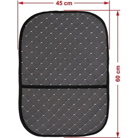 Resim Blueline Serisi Dokuma Kumaş Oto Koltuk Arkası Koruyucu Cepli Organizer 2 Adet 