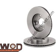 Resim Ford Fiesta (2002-2007) Ön Disk Fren Aynası 258 Mm (Wod) 