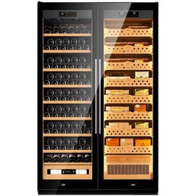 Resim Raching SD800-MX Elektronik Puro Dolabı - Şarap Dolabı Siyah 