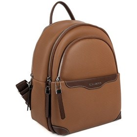 Resim Kadın Silver Polo 1265-48641 Sılver Polo Sırt Çantası M86 Karamel-mat Kahve Çok renkli 