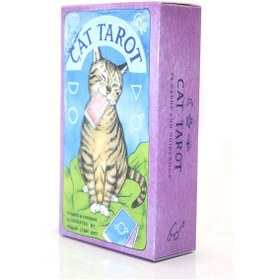 Resim Cat Kedi Tarot Kartı 