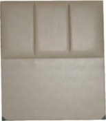 Resim Başlık ALC SEDEF Model 120 cm SUNİ DERİ Kumaş Modern Krem Renk El Yapımı 