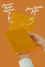 Resim Bujo Süet Defter 96 Yaprak A5 160 Gr. Çizgili Turuncu 