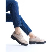 Resim Modabuymus Yampa Ten Süet Oxford Günlük Rahat Kadın Ayakkabı 