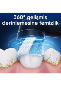 Resim Oral B Io Clean 2'li Diş Fırçası Yedek Başlık Siyah 