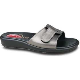 Resim Ceyo 9200-12 Topuk Jelli Kadın Terlik Platin 36-40 001 