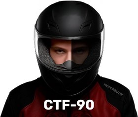 Resim CTF-90 Motosiklet Kask Buğu Önleyici Fotokromik Film-Vizör Otomatik Kararma Anti Fog Kolay Montaj 