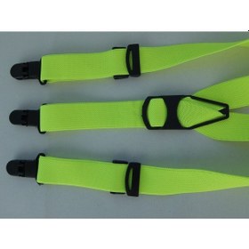 Resim Fıstık Sarı Sarı Çocuk Pantolon Askısı Sarı 