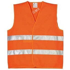 Resim SKM Reflektörlü Yelek Turuncu Çırtlı Xl 1.Kalıte 