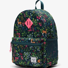 Resim Herschel Heritage Woodland Çocuk Yeşil Mini Sırt Çantası 