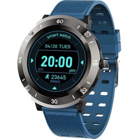 Resim Akıllı Izle Spor Izci Fit Diş Adım Kalori Spor Dokunmatik Ekran Mavi 