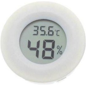 Resim Ys2011 Dijital Termometre Yuvarlak Panel Tip Isı Nem 