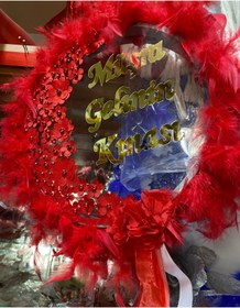 Resim GÜVEN İsimli Otriş Tef Gelin Defi Kına Gecesi Led Işıklı 