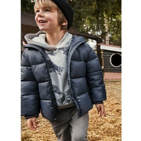 Resim Mayoral Kışlık Erkek Kapşonlu Anorak Mont Lacivert - Lacivert / 2 Yaş 