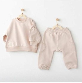 Resim Andywawa Basic 2'li Bebek Takımı Ac25353 Bej 