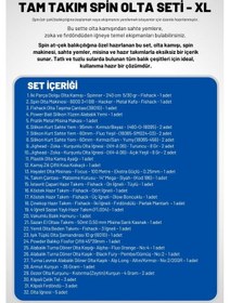 Resim Tam Takım Spin Olta Seti - 240cm Kamış 5-30gr / 6000'lik 3+1bb Makine - Xl - At-çek Olta Takımı 