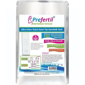 Resim Ultra Erken Gebelik/hamilelik Kaset Test - 1 Paket 3 Test 