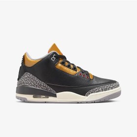 Resim Air Jordan 3 Retro Black Cement Gold CK9246-067 Erkek Basketbol A 