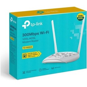 Resim Tp-lınk Td-w9950 300mbps 4 Port Vdsl2/adsl Wıfı Modem Router 