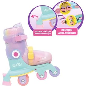 Resim Rookie Ayarlanabilir Dönüşen Tekerlekli 2 In 1 Twisty Paten- 