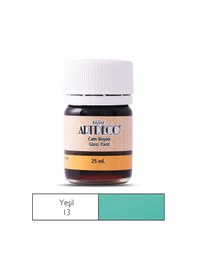 Resim Artdeco Cam Boyası 25 ML Yeşil 13 Yeşil 