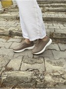 Resim Vrs Shoes Aurora Vizon Hakiki Deri Basic Kadın Sneaker 