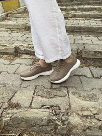 Resim Vrs Shoes Aurora Vizon Hakiki Deri Basic Kadın Sneaker 