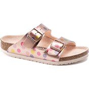 Resim Birkenstock Bronz Kız Çocuk Terlik 1021697 ARIZONA KIDS BF METALLIC DO Birkenstock