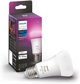 Resim Philips HueWCA 9-75W Renkli Akıllı Ampul E27 Bluetooth Özellikli 