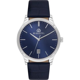 Resim Bigotti Erkek Kol Saati ESBG.B.10672-3 Deri Kordon 39 mm Kasa Çapı 